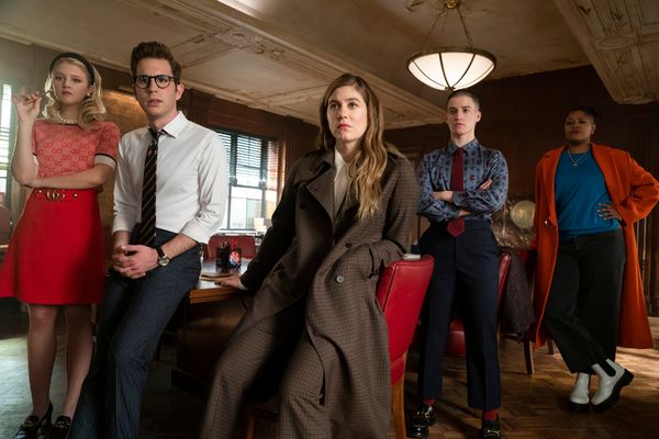 Julia Schlaepfer, Ben Platt,Laura Dreyfuss, Theo Germaine, Rahne Jones Photo