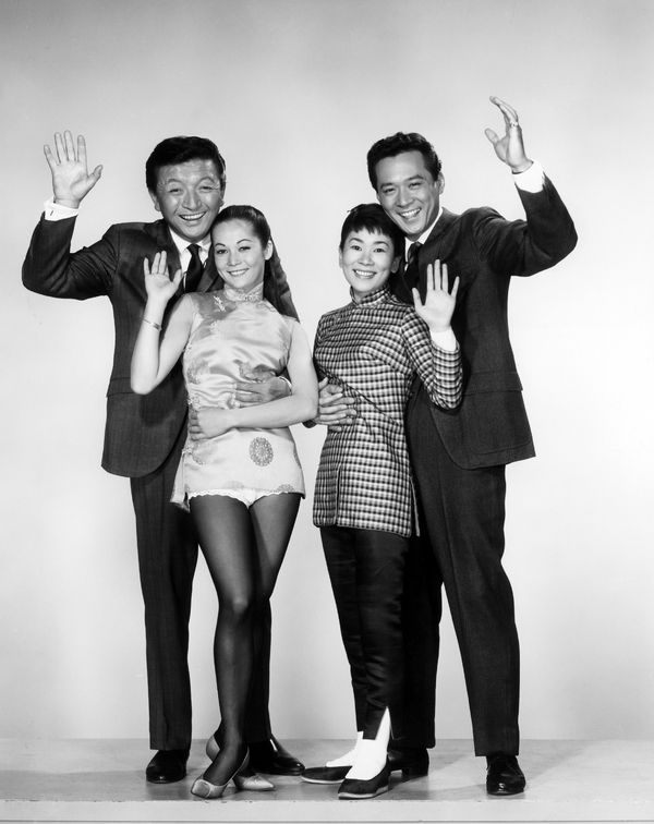 Jack Soo, Nancy Kwan, Miyoshi Umeki, James Shigeta Photo