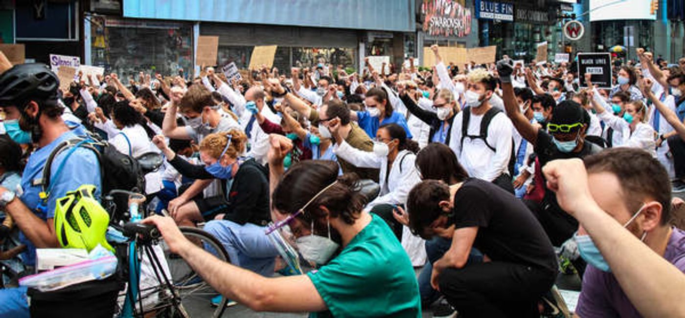 Photo Flash: New Yorkers Take To The Streets For Black Lives Matter Protests  Image