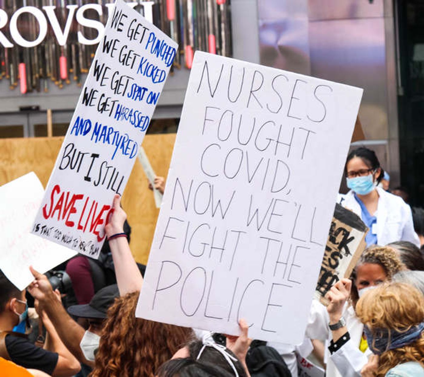 Photo Flash: New Yorkers Take To The Streets For Black Lives Matter Protests  Image