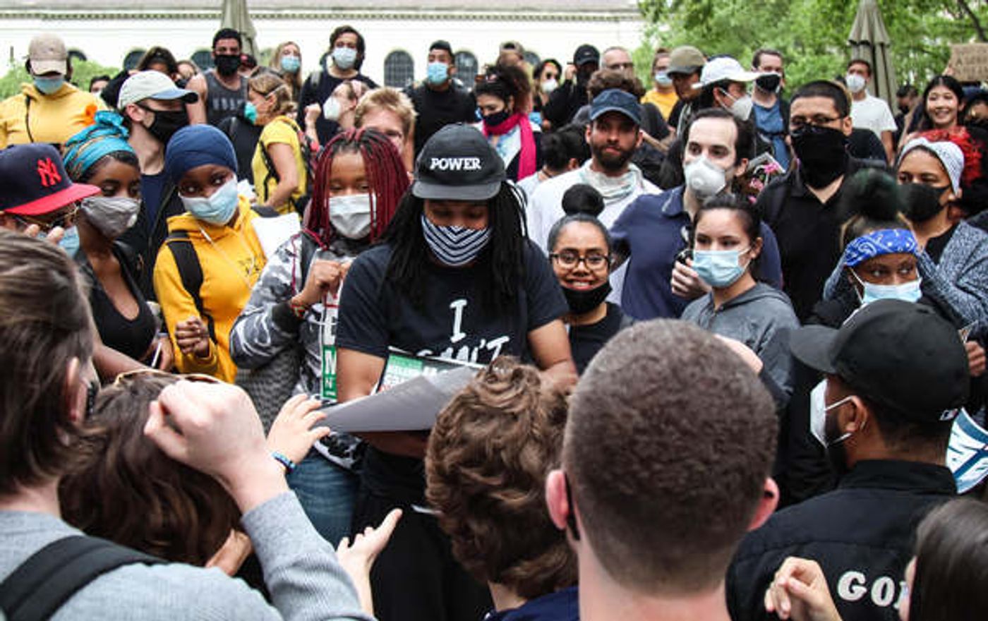 Photo Flash: New Yorkers Take To The Streets For Black Lives Matter Protests  Image