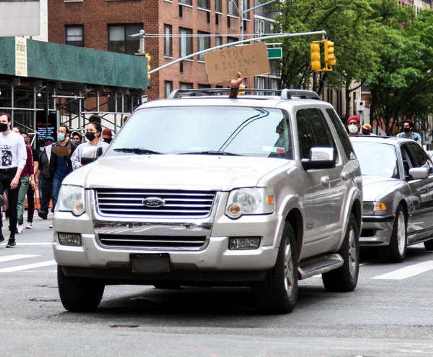 Photo Flash: New Yorkers Take To The Streets For Black Lives Matter Protests  Image