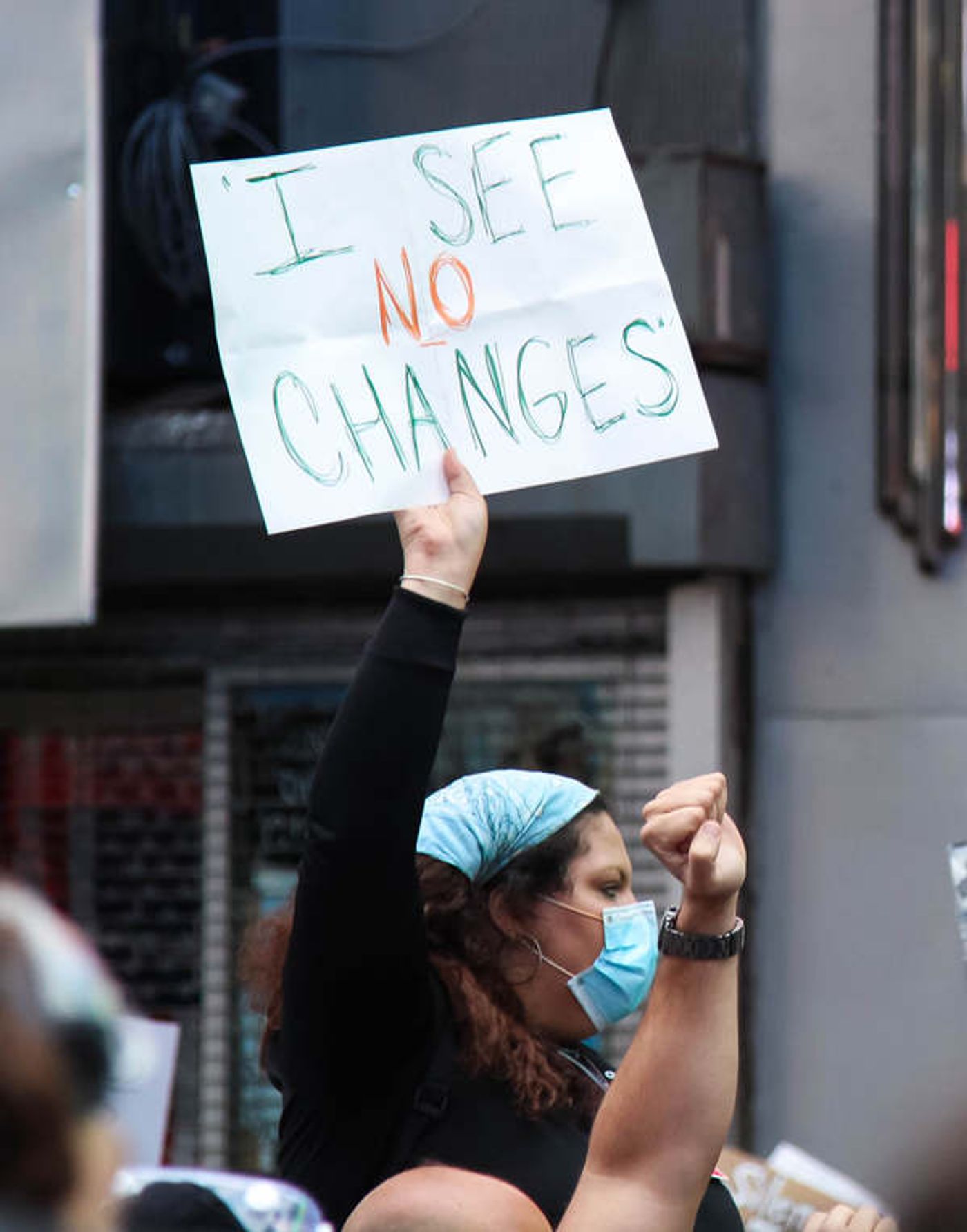 Photo Flash: New Yorkers Take To The Streets For Black Lives Matter Protests  Image