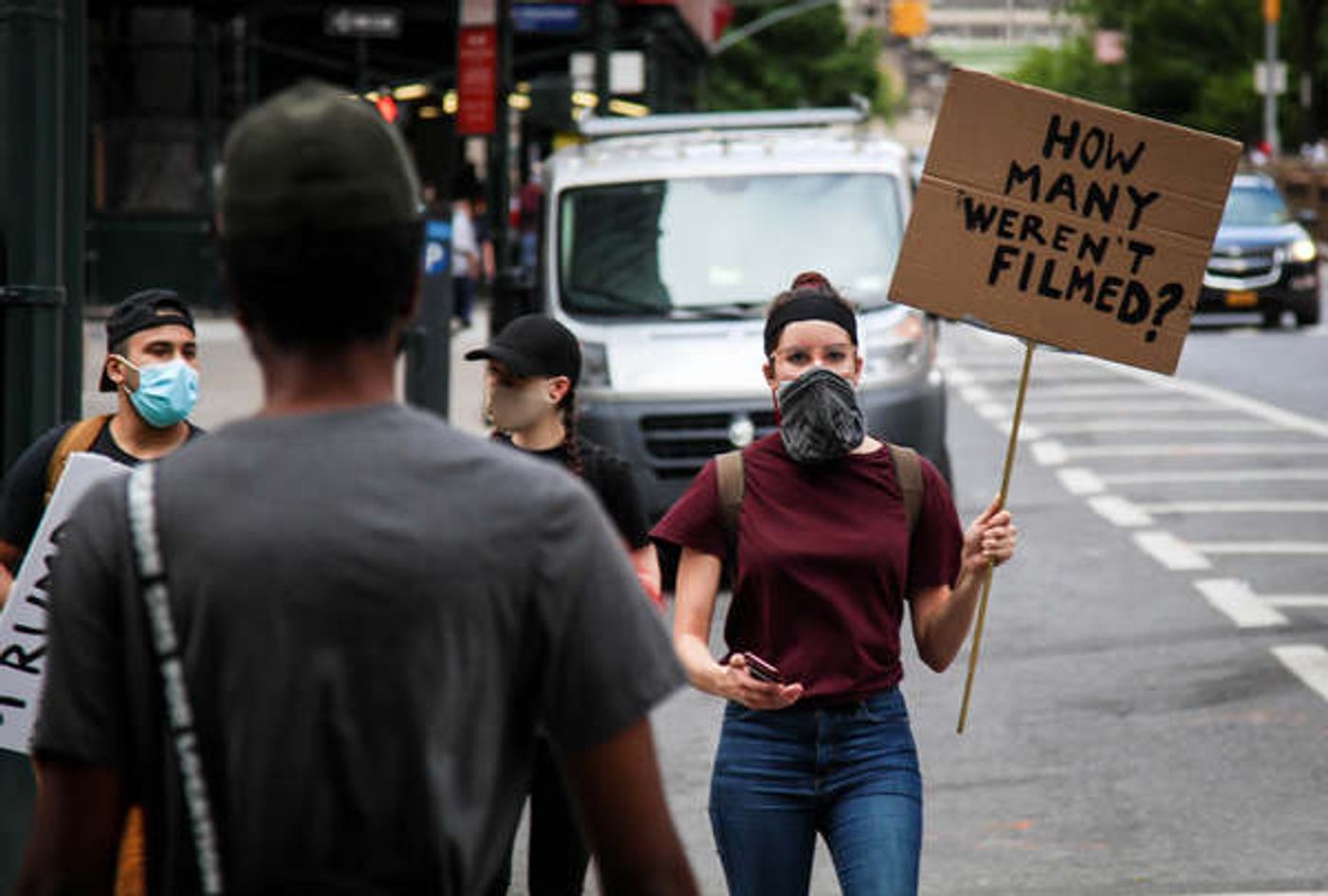 Photo Flash: New Yorkers Take To The Streets For Black Lives Matter Protests  Image