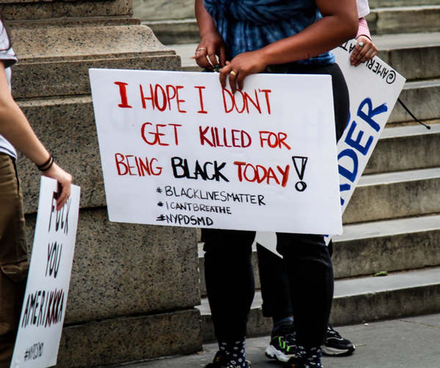 Photo Flash: New Yorkers Take To The Streets For Black Lives Matter Protests  Image