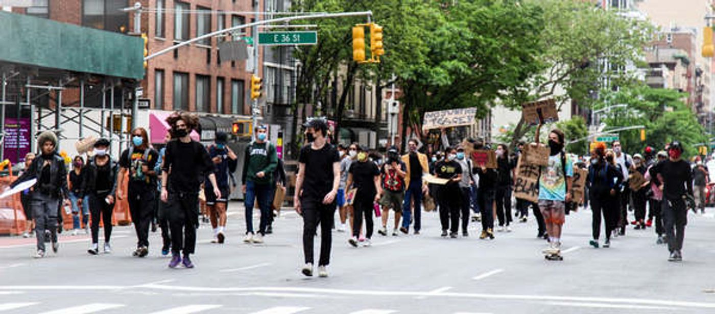 Photo Flash: New Yorkers Take To The Streets For Black Lives Matter Protests  Image