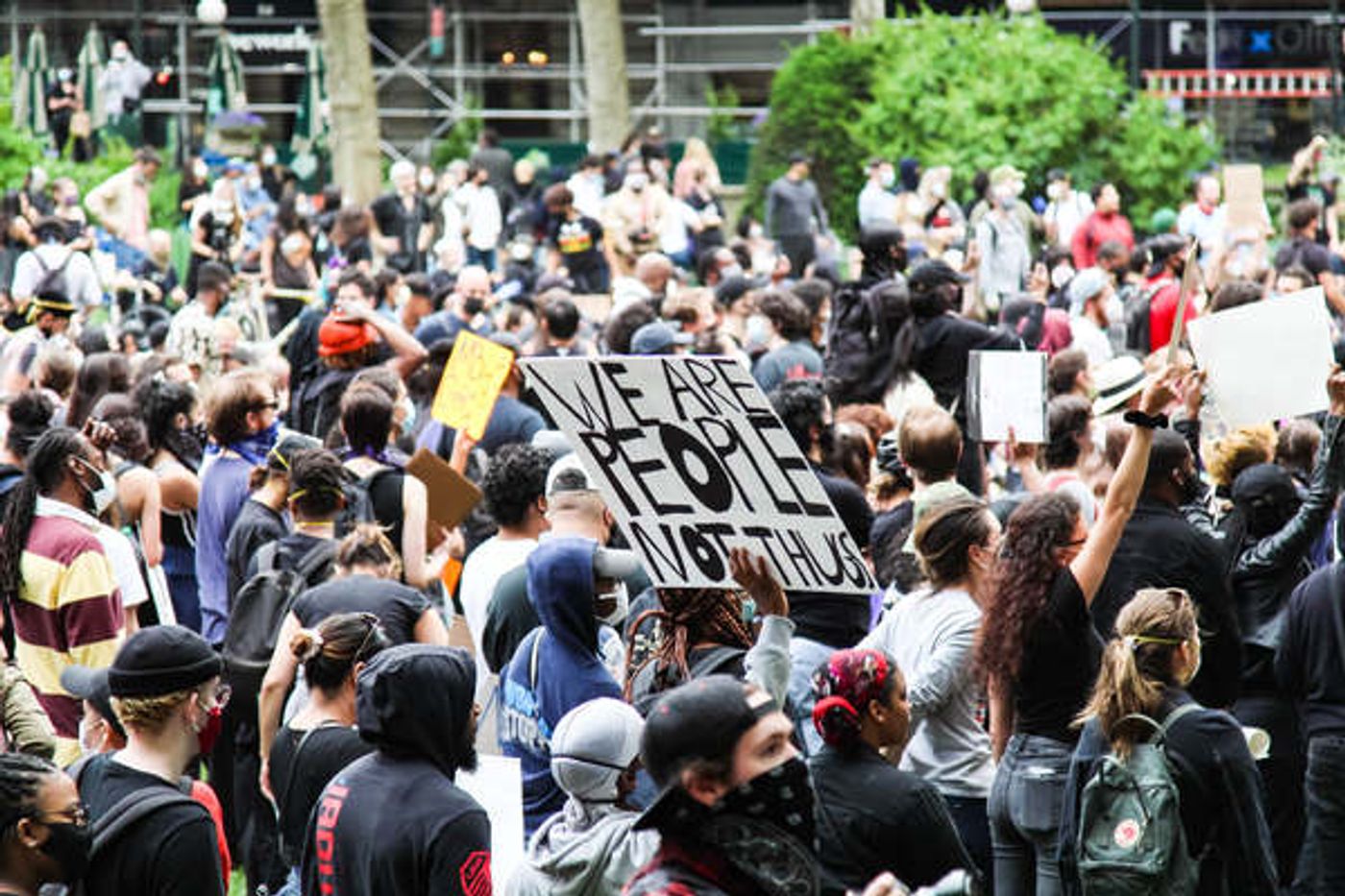 Photo Flash: New Yorkers Take To The Streets For Black Lives Matter Protests  Image