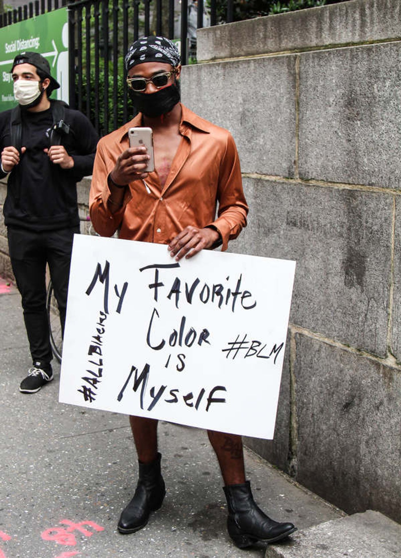 Photo Flash: New Yorkers Take To The Streets For Black Lives Matter Protests  Image