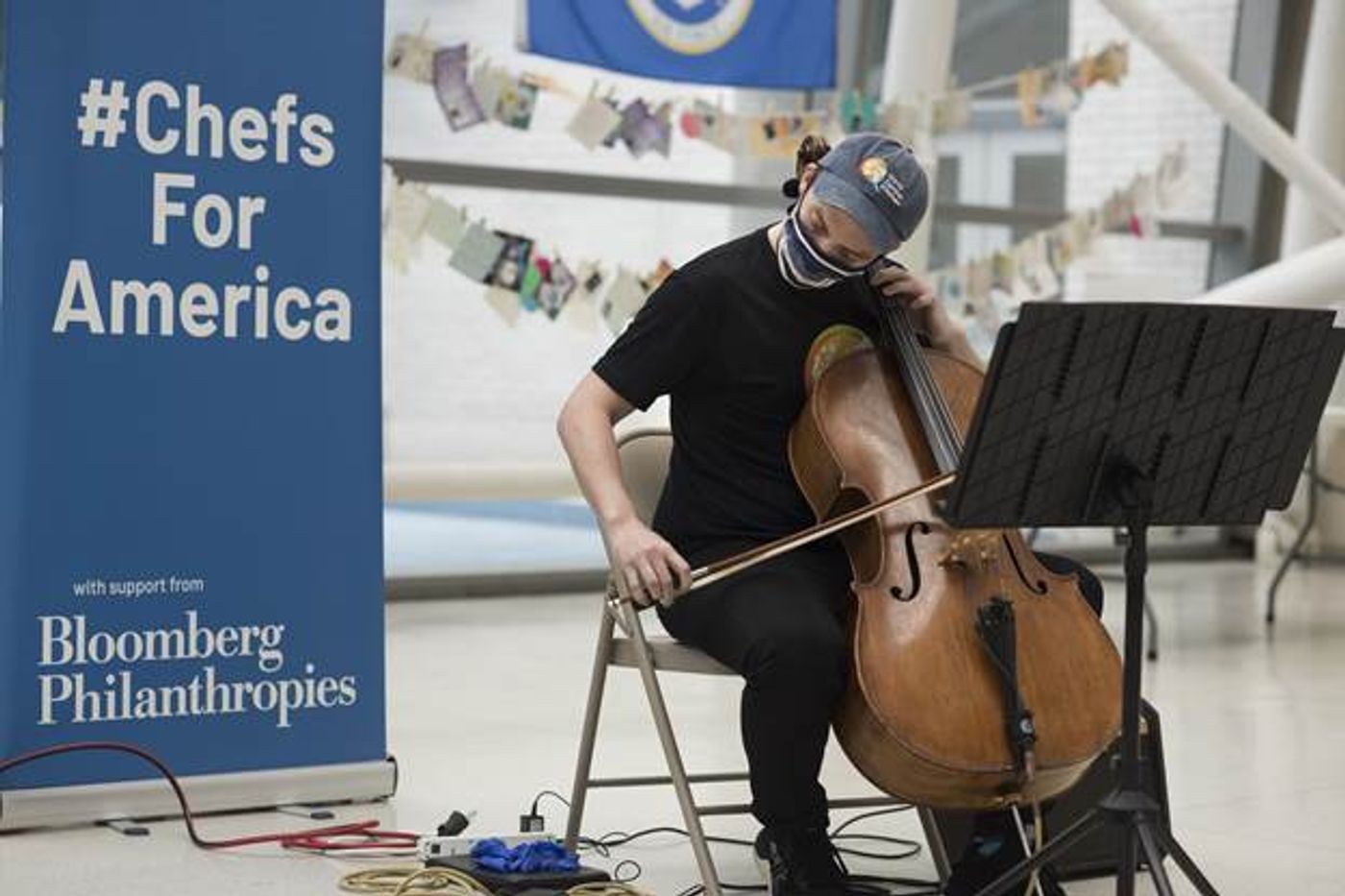Photo Flash: Jay Armstrong Johnson & Sam Quiggins Perform in Celebration of 1M Meals from World Central Kitchen Photo Flash: Jay Armstrong Johnson & Sam Quiggins Perform in Celebration of 1M Meals from World Central Kitchen Image