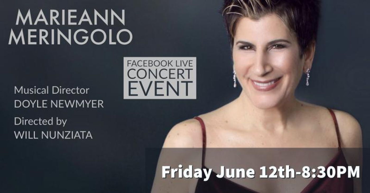 BWW Previews: Marieann Meringolo Goes Online On June 12th at 8:30 Via Facebook  Image