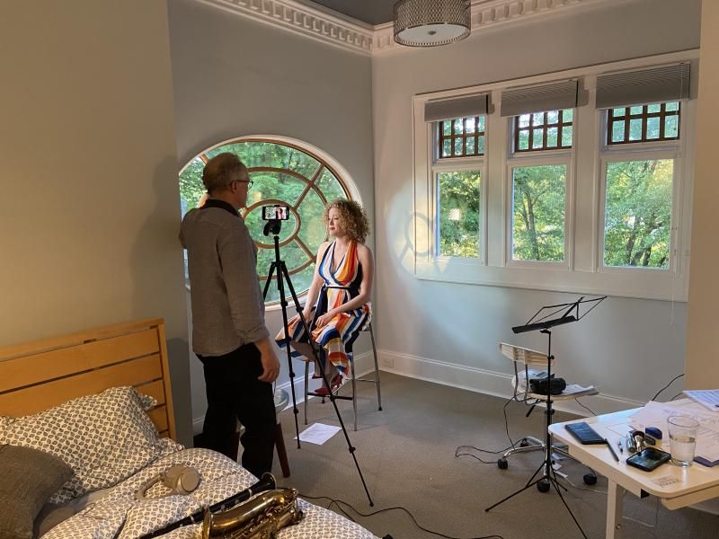 Feature: Ted Nash & Kristen Lee Sergeant Relocate And Innovate With SONG SESSIONS Exclusive Broadway World Video Preview Feature: Ted Nash & Kristen Lee Sergeant Relocate And Innovate With SONG SESSIONS Exclusive Broadway World Video Preview Image