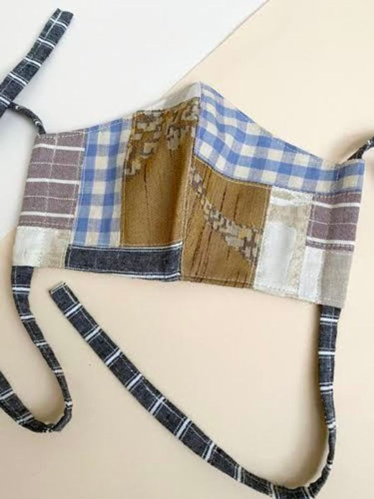 Patchwork, Slow and Steady, Prevail , MasquerAID Mask by Laili Lau Design & Manuare Peñalver at 