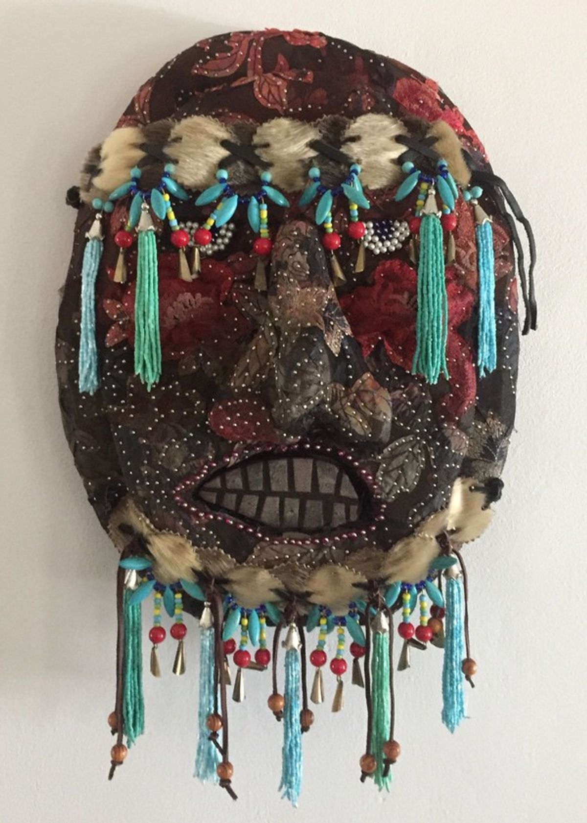 Cherokee-Styled Booger MasquerAID Masks by Elizabeth Wislar at 