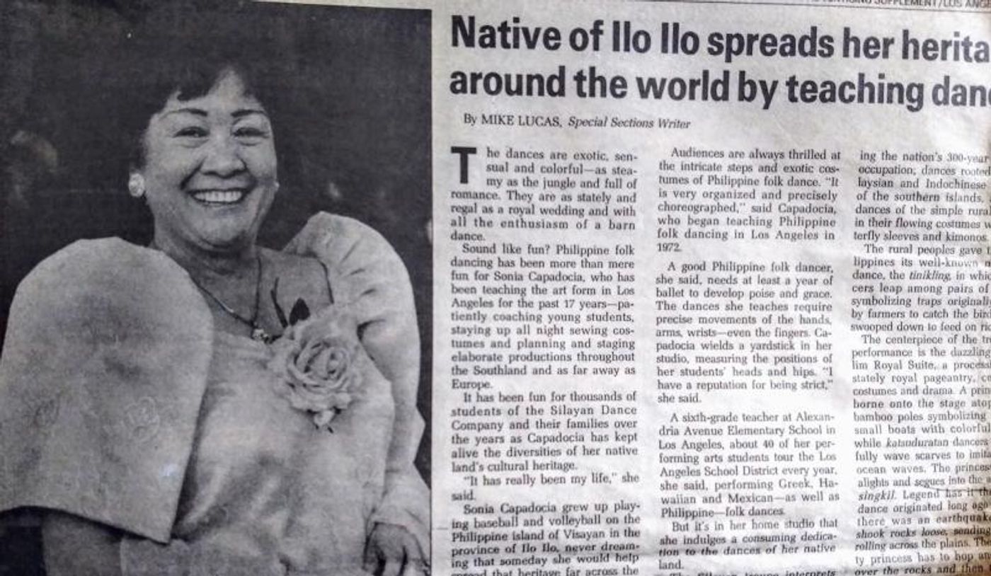 Feature: Dulce Capadocia and The Silayan Dance Co. Honored At First Ever Filipinafest  Image