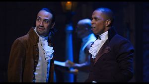 Lin-Manuel Miranda and Leslie Odom, Jr. Photo