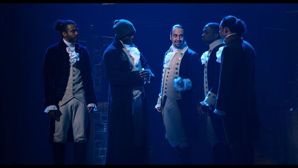 Daveed Diggs, Okieriete Onaodowan, Lin-Manuel Miranda, Leslie Odom, Jr., and Anthony  Photo
