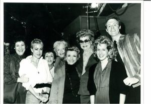 With the Cast of ONE MO' TIME at the 1500th Performance Celebration at the Village Ga Photo