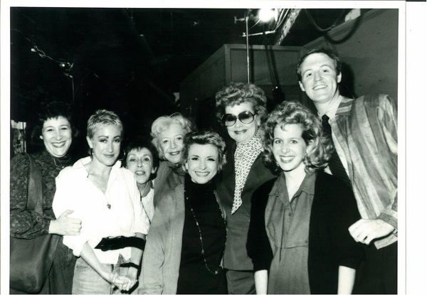 With the Cast of ONE MO' TIME at the 1500th Performance Celebration at the Village Ga Photo