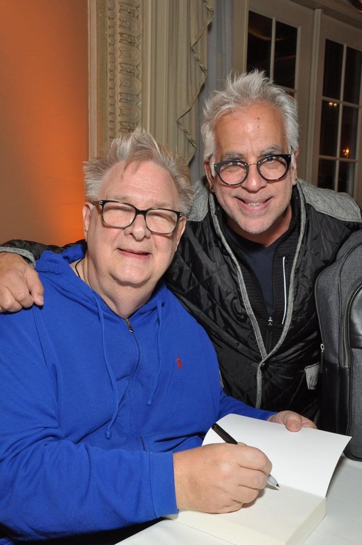 Albert Poland with Richard Jay-Alexander at 