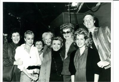 With Cameron Mackintosh at the Actor's Fund Tribute in his honor, 1999 Photo