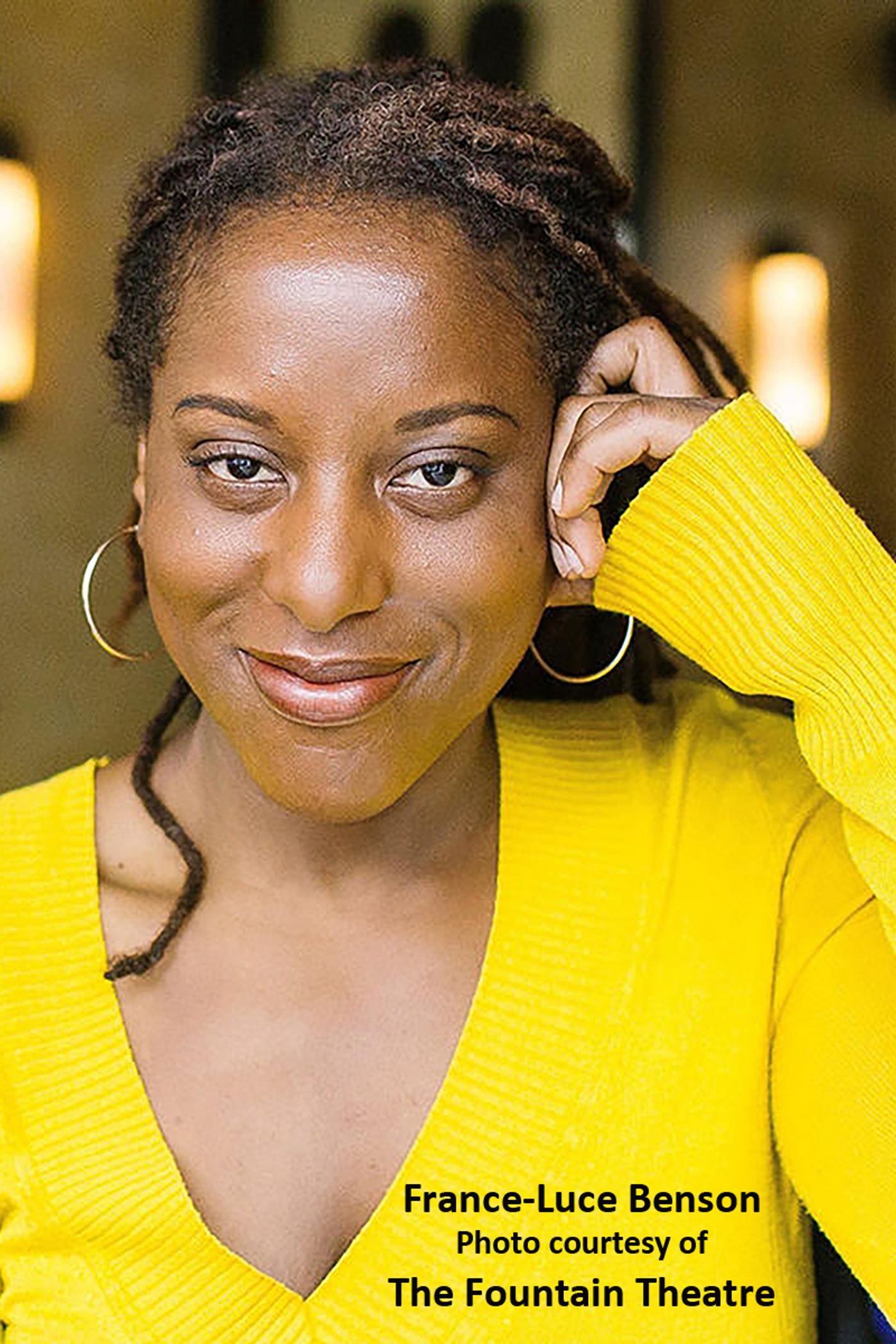 Interview: Playwright France-Luce Benson's Been Ready For SHOWTIME - BLUES Interview: Playwright France-Luce Benson's Been Ready For SHOWTIME - BLUES Image