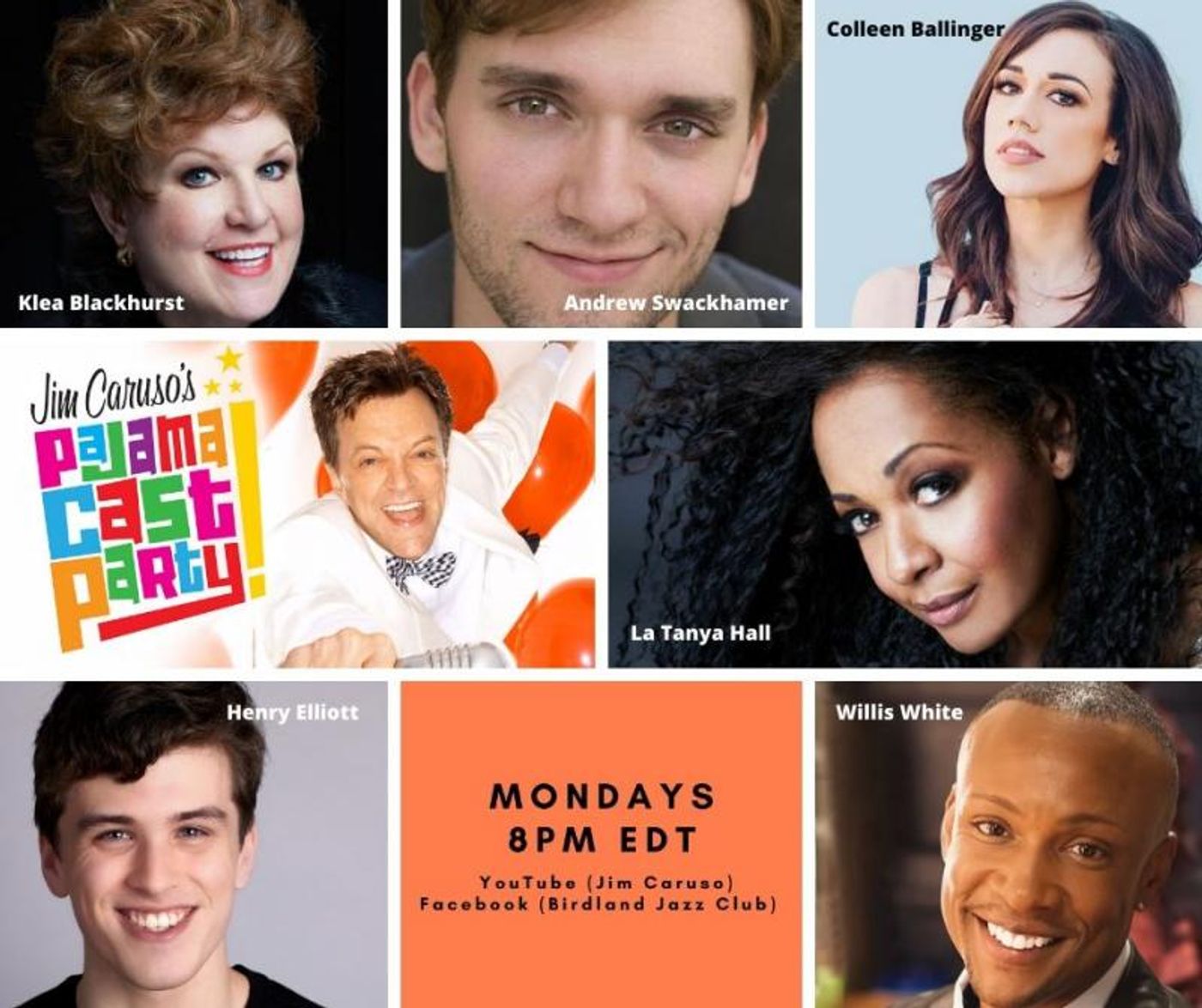 BWW Previews: Hall and Blackhurst Lead Guest List For June 29 Episode Of Jim Caruso's Pajama Cast Party BWW Previews: Hall and Blackhurst Lead Guest List For June 29 Episode Of Jim Caruso's Pajama Cast Party Image