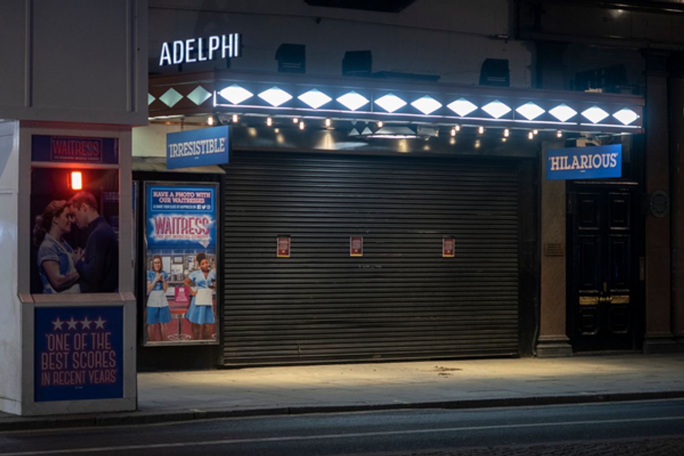 Photo Flash: A Look at the Dark Theatres of the West End, in Support of Scene/Change Photo Flash: A Look at the Dark Theatres of the West End, in Support of Scene/Change Image