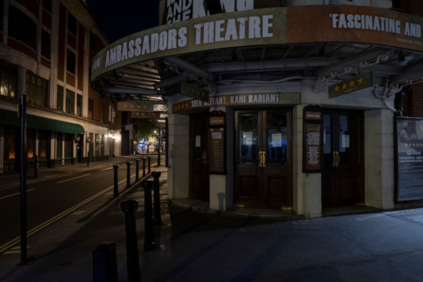 Photo Flash: A Look at the Dark Theatres of the West End, in Support of Scene/Change Photo Flash: A Look at the Dark Theatres of the West End, in Support of Scene/Change Image