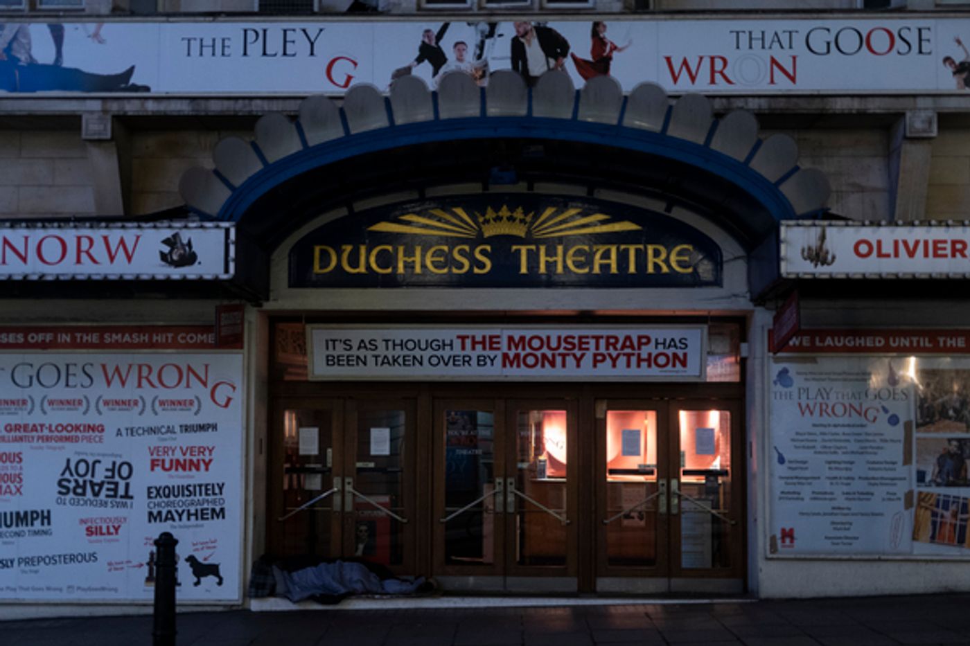 Photo Flash: A Look at the Dark Theatres of the West End, in Support of Scene/Change Photo Flash: A Look at the Dark Theatres of the West End, in Support of Scene/Change Image