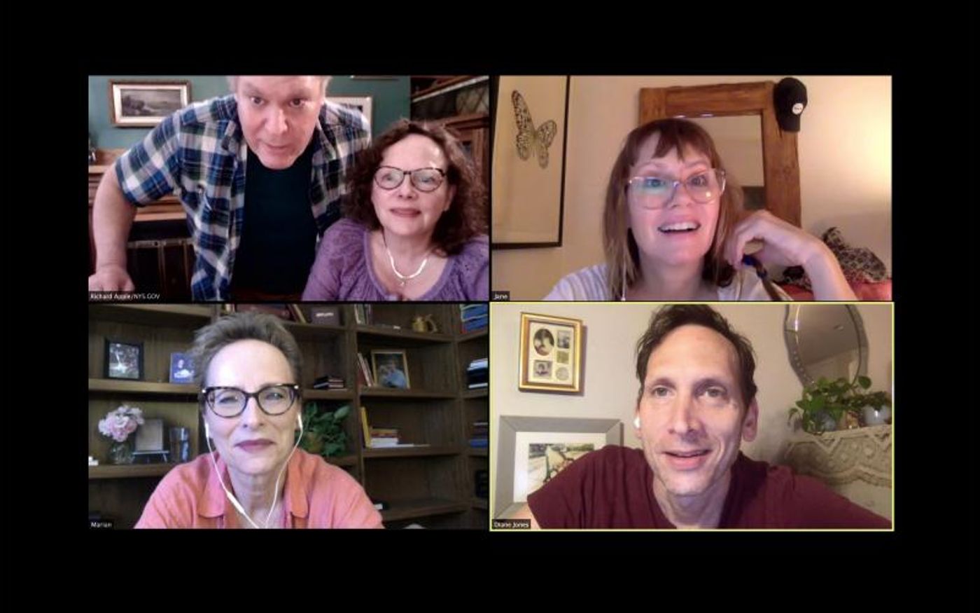 Review:  Richard Nelson Continues His Rhinebeck Panorama with AND SO WE COME FORTH: THE APPLE FAMILY: A DINNER ON ZOOM  Image