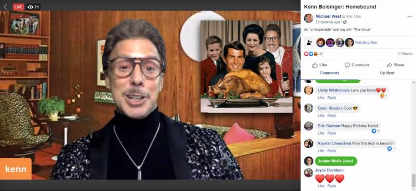 Review: Kenn Boisinger Homebound Has Live Streaming Viewers Doubled Over Review: Kenn Boisinger Homebound Has Live Streaming Viewers Doubled Over Image