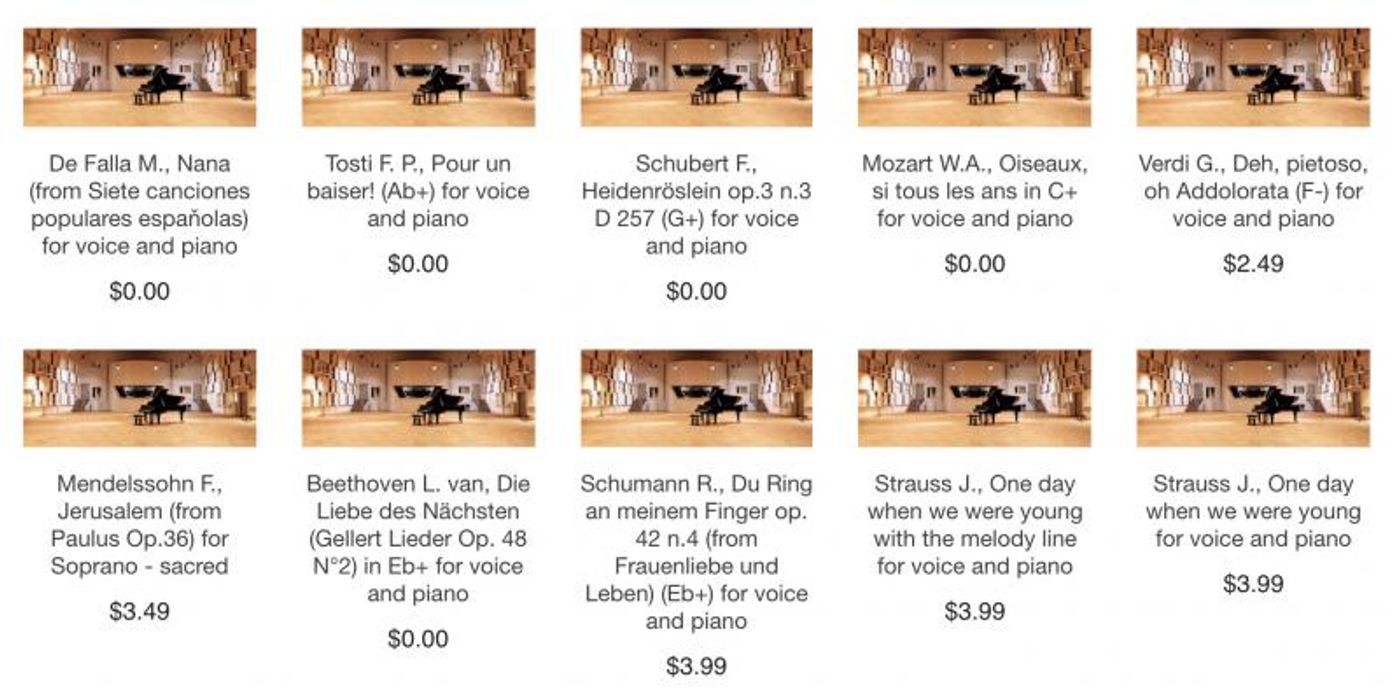 Where to Find Piano Tracks for Auditions, Performance & Practice  Image