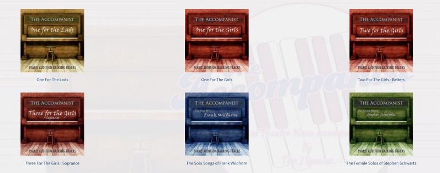 Where to Find Piano Tracks for Auditions, Performance & Practice  Image