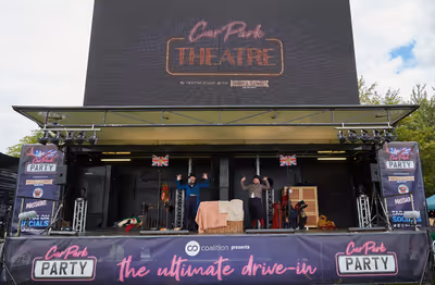 Horrible Histories, Car Park. Barmy Britain Photo