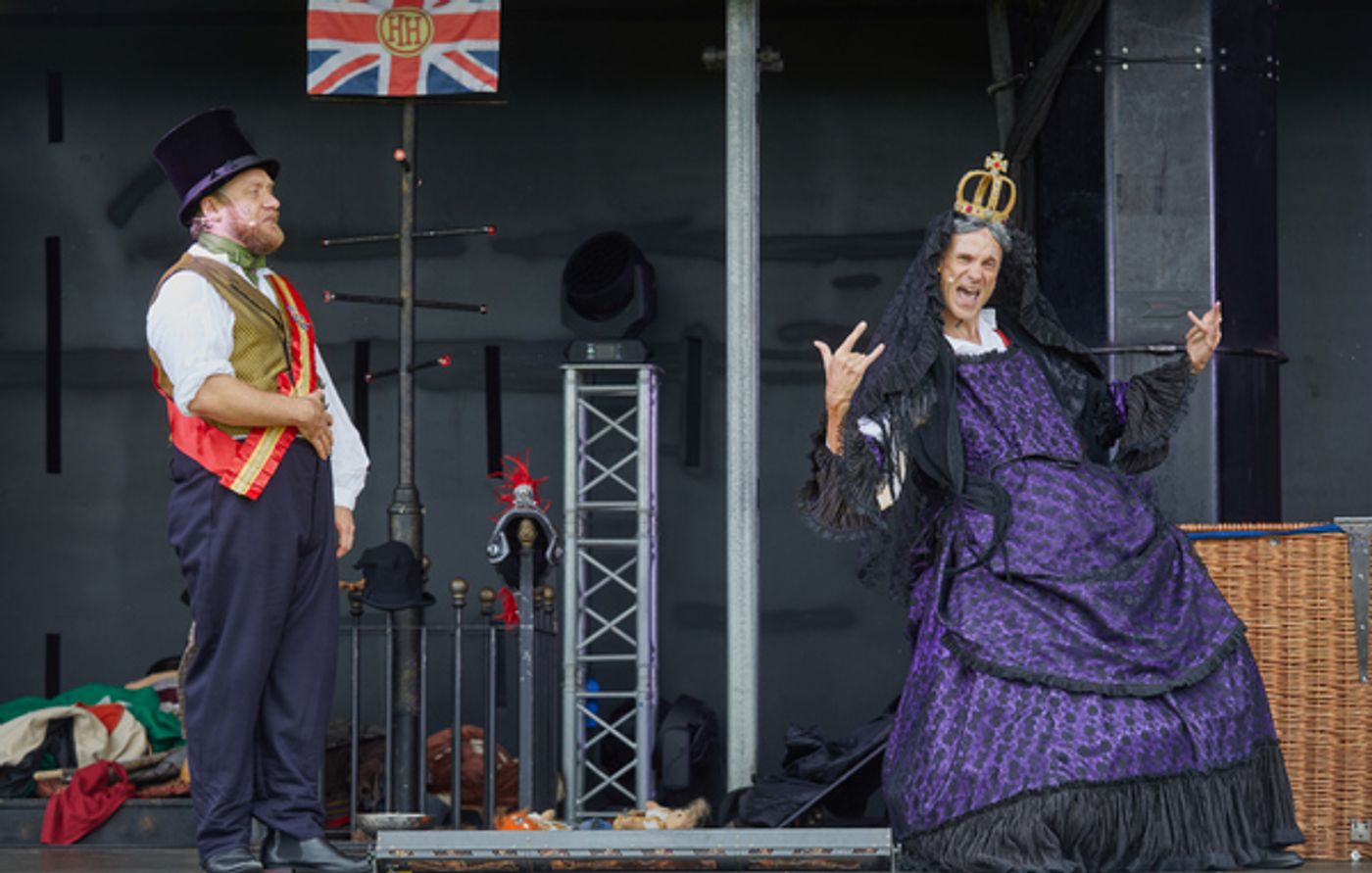 Photo Flash: HORRIBLE HISTORIES: BARMY BRITAIN Opens at Henley's Car Park Party  Image