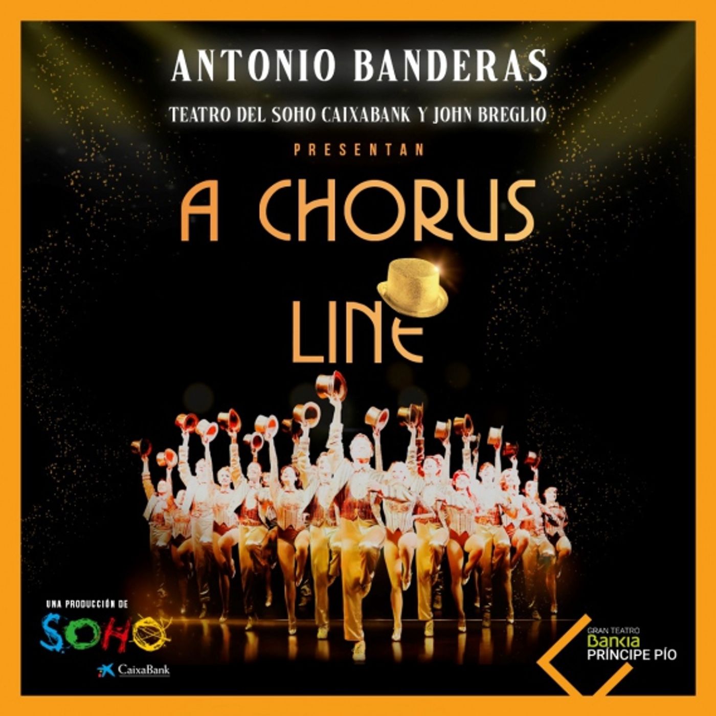 A CHORUS LINE llegará a Madrid en septiembre con Antonio Banderas  Image