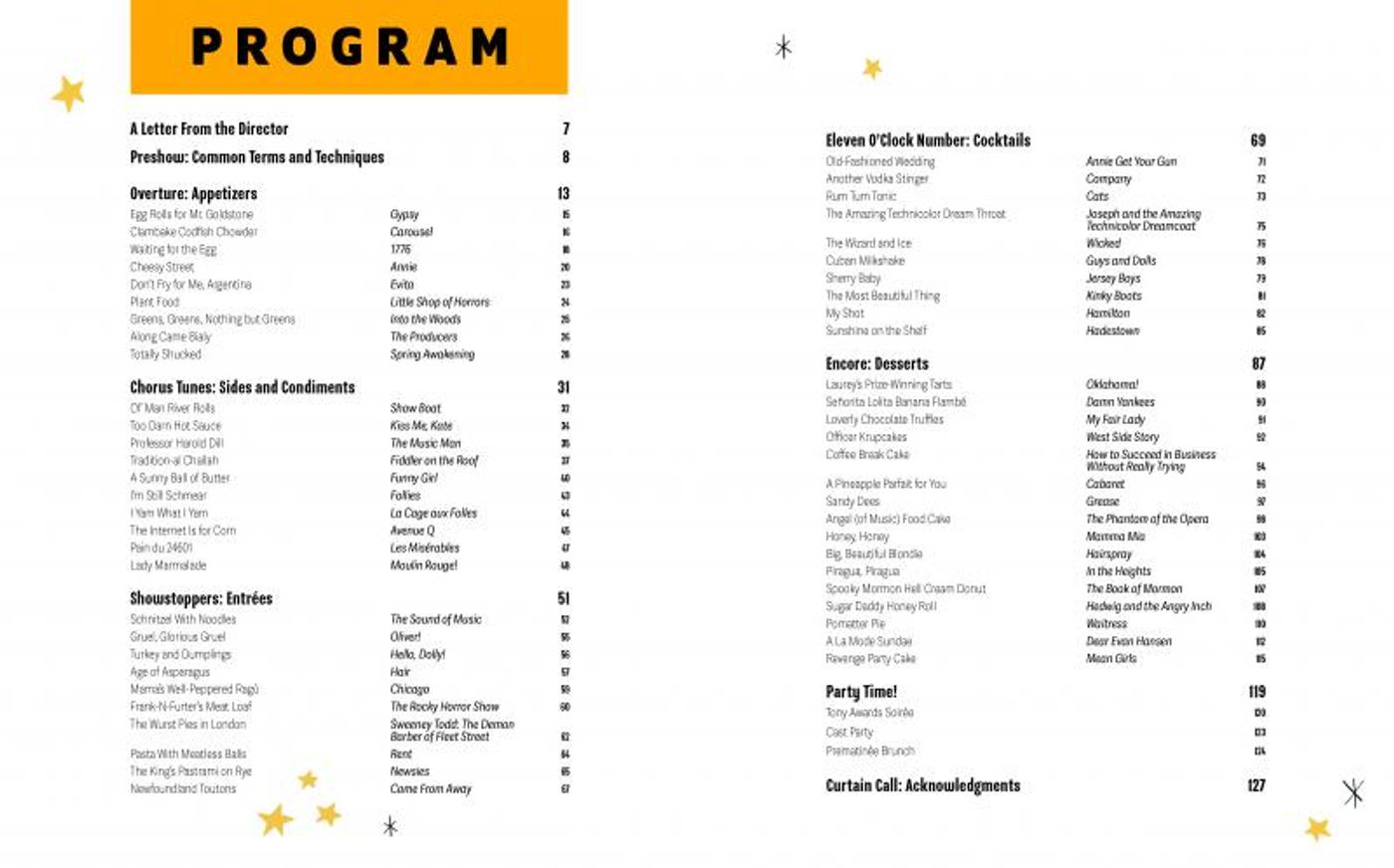 You Can Now See Full List of Broadway-Inspired Recipes in BREAK AN EGG: THE BROADWAY COOKBOOK  Image