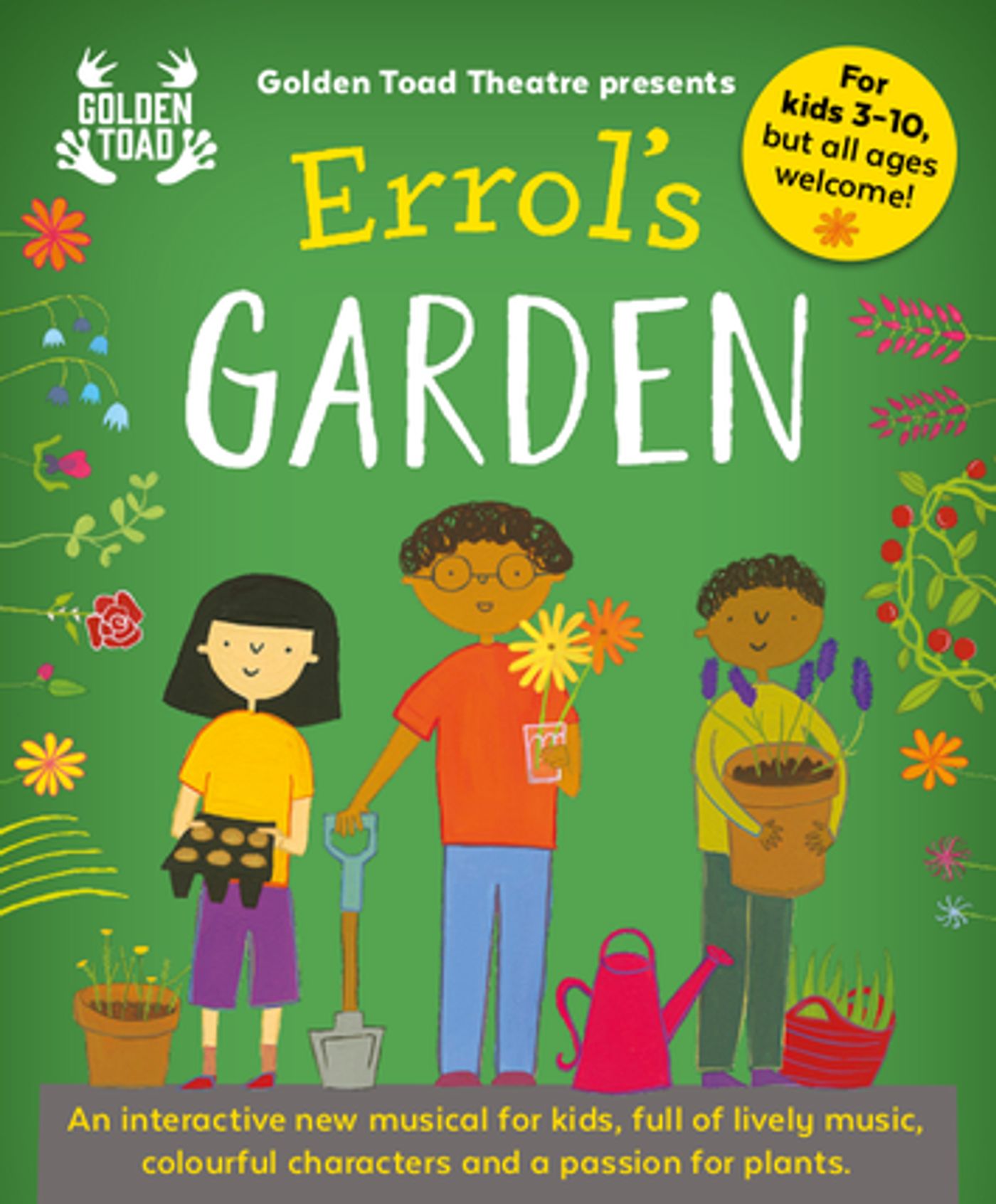 Guest Blog: Caroline Wigmore and Jen Green On Golden Toad Theatre's Creative Activities For Children  Image