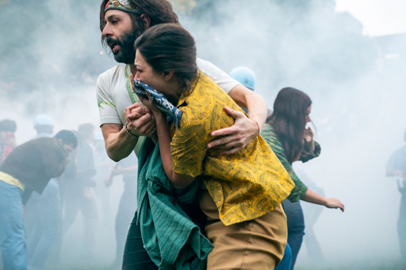 Photo Flash: See Mark Rylance, Eddie Redmayne, & More in First Look at THE TRIAL OF THE CHICAGO 7  Image