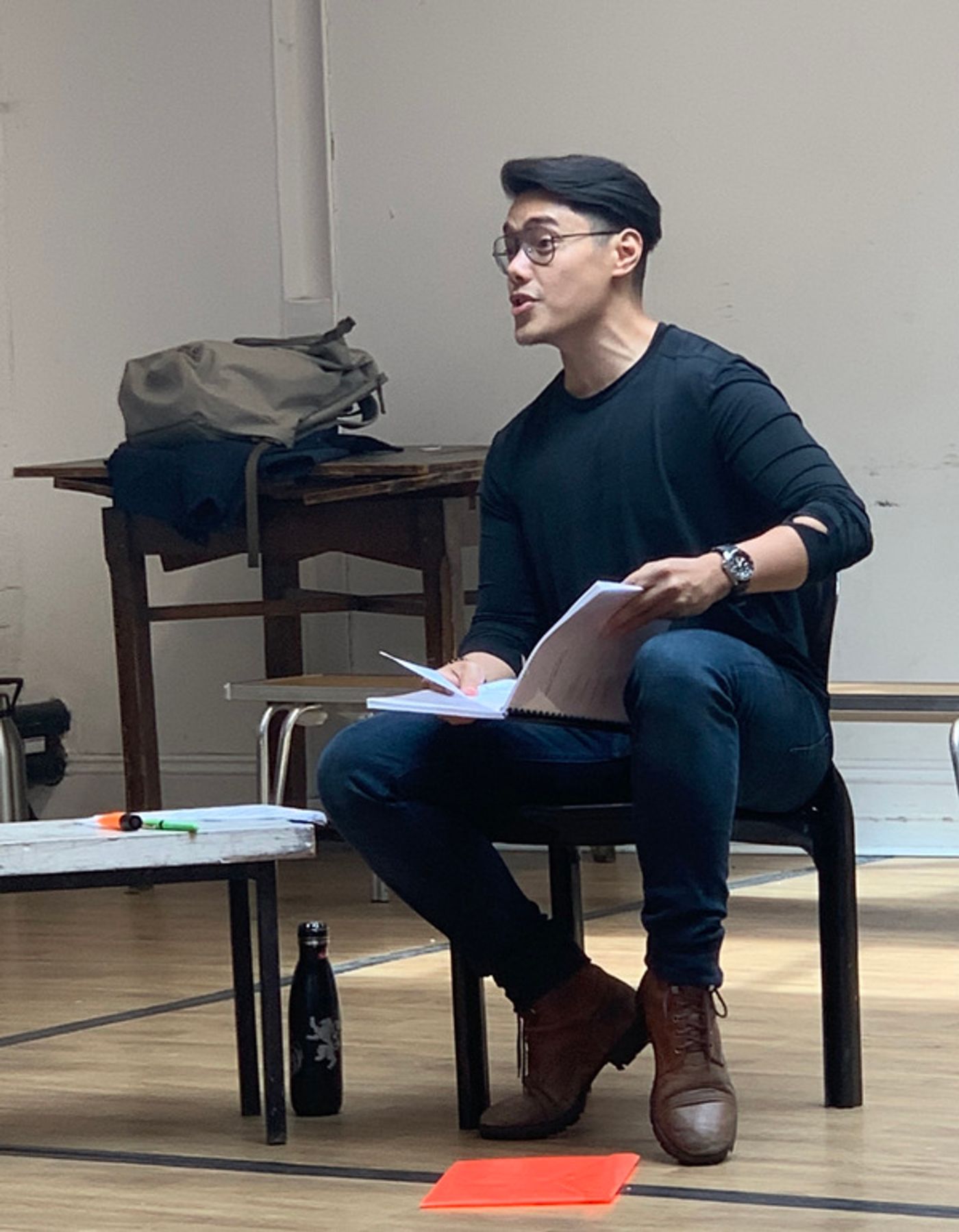 Photo Flash: First Look at Rehearsals for FANNY AND STELLA  Image