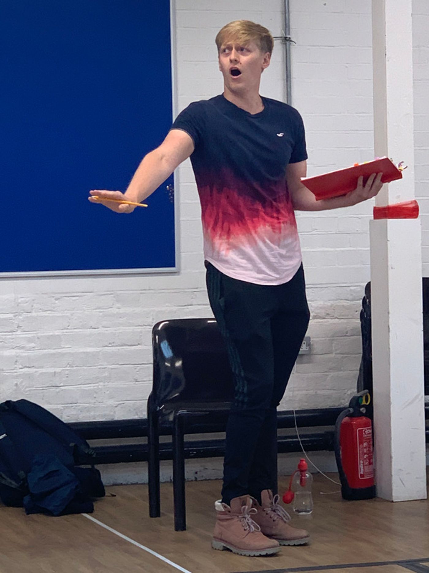 Photo Flash: First Look at Rehearsals for FANNY AND STELLA  Image