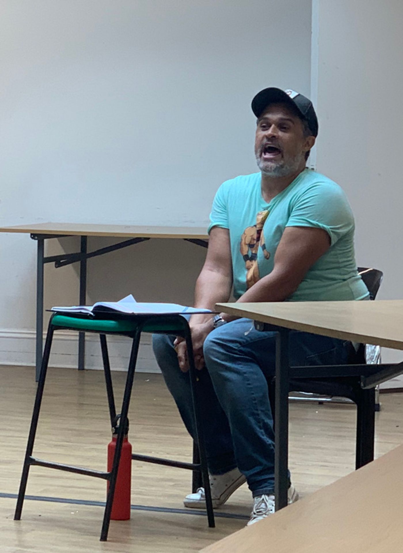 Photo Flash: First Look at Rehearsals for FANNY AND STELLA  Image