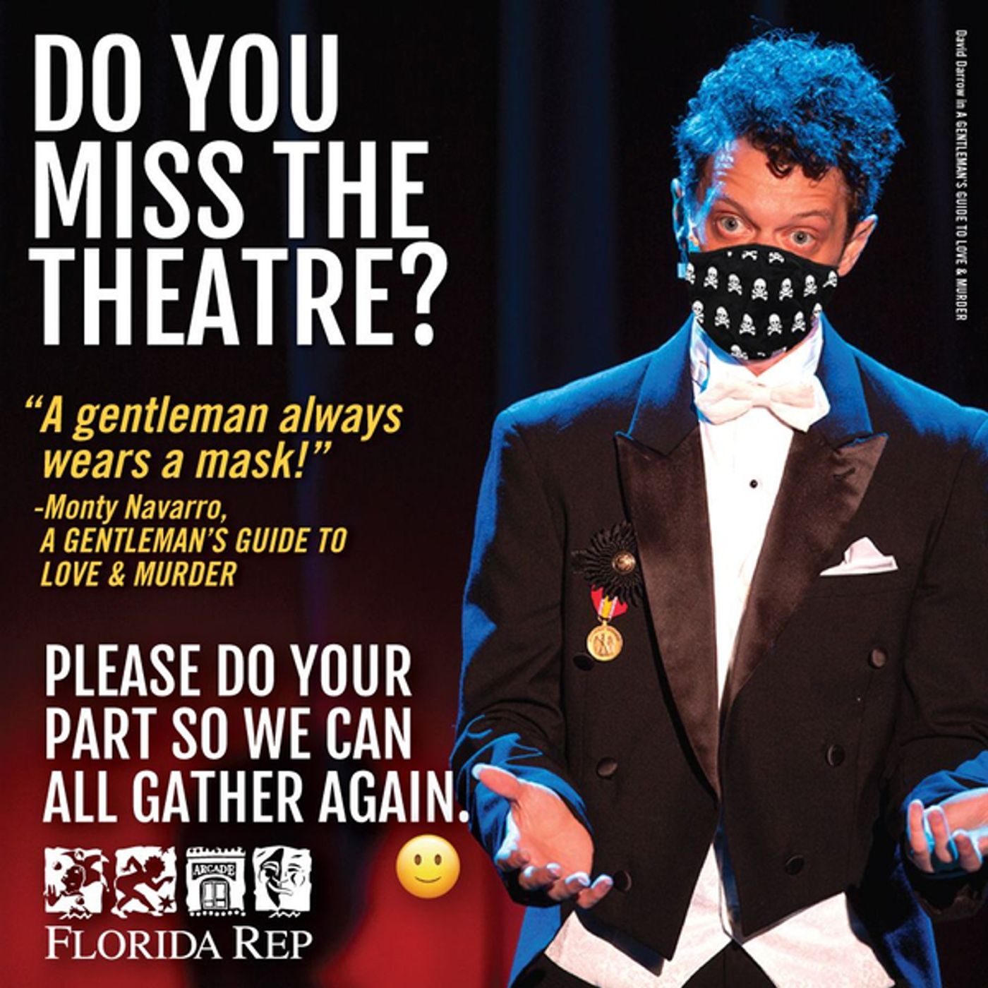 Photo Flash: Florida Repertory Theatre Launches 'Wear A Mask' Campaign Photo Flash: Florida Repertory Theatre Launches 'Wear A Mask' Campaign Image