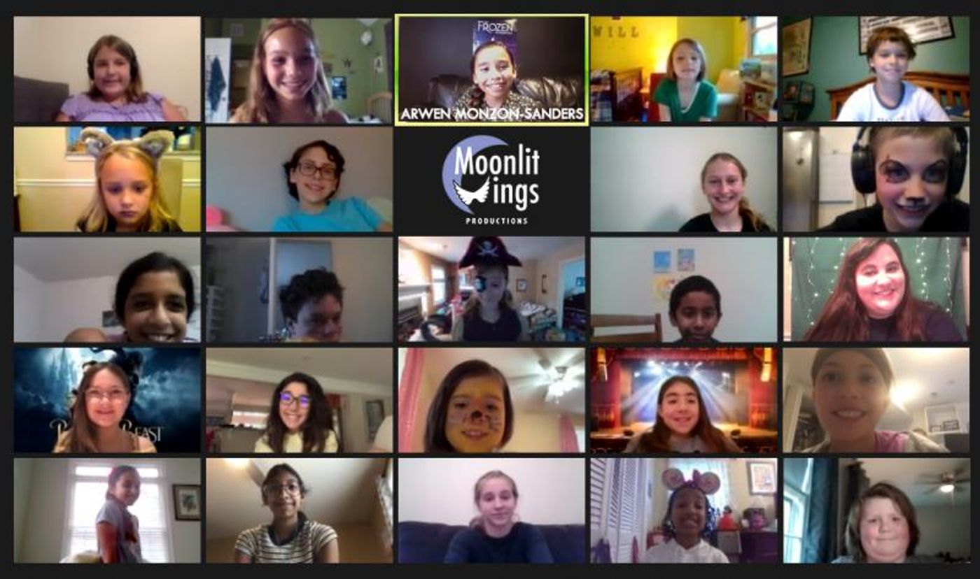 Moonlit Wings' Young Performers Meet Arwen Monzon-Sanders From Disney's FROZEN  Image