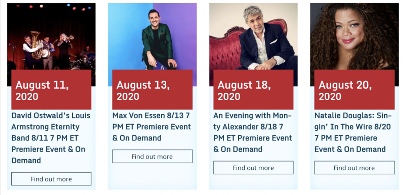 Birdland Jazz Club Brings Concert Series To BroadwayWorld Events: Max Von Essen, Jessica Vosk, Kate Rockwell, Telly Leung, & More Announced!  Image