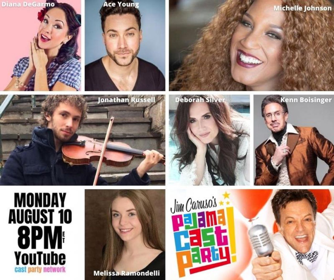 BWW Previews: And The Pajama Cast Party Hits Just Keep On Coming With Ace And Diana On August 10  Image