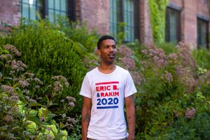 Actor Phoenyx Williams in rehearsal for DECAMERON, PROVIDENCE; presented by The Wilbu Photo