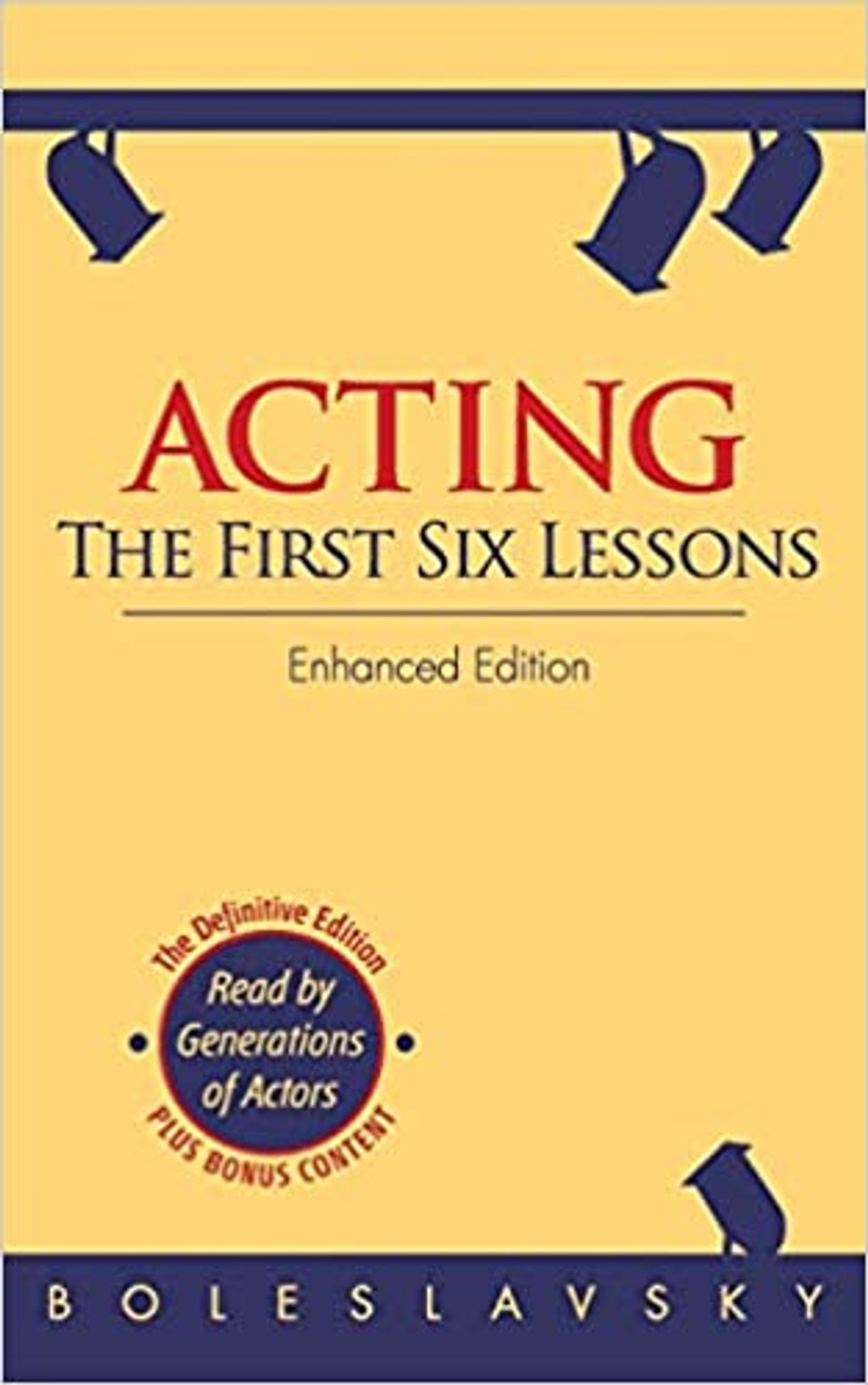 Broadway Books: 10 MORE Books on Acting to Read While Staying Inside!  Image