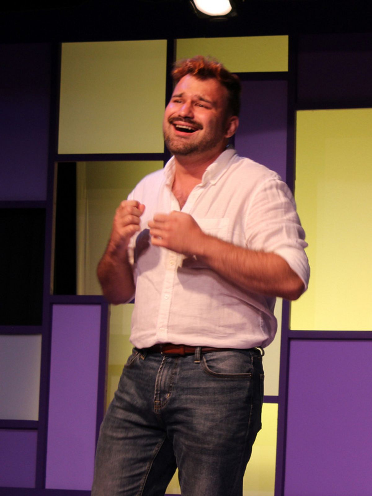 Nick Ciasullo at First Look at Castle Craig Players' A LIGHT IN THE DARK Virtual Concert