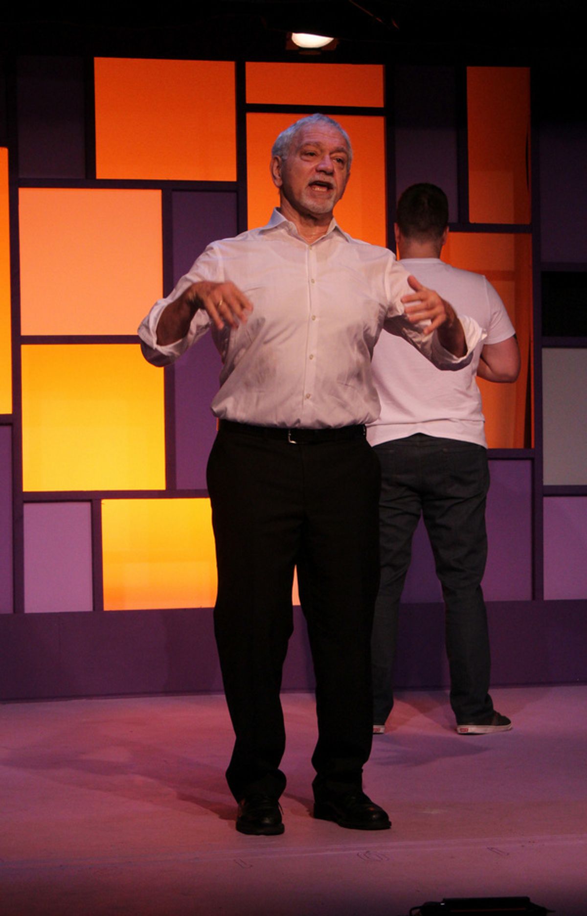 Len Fredericks at First Look at Castle Craig Players' A LIGHT IN THE DARK Virtual Concert
